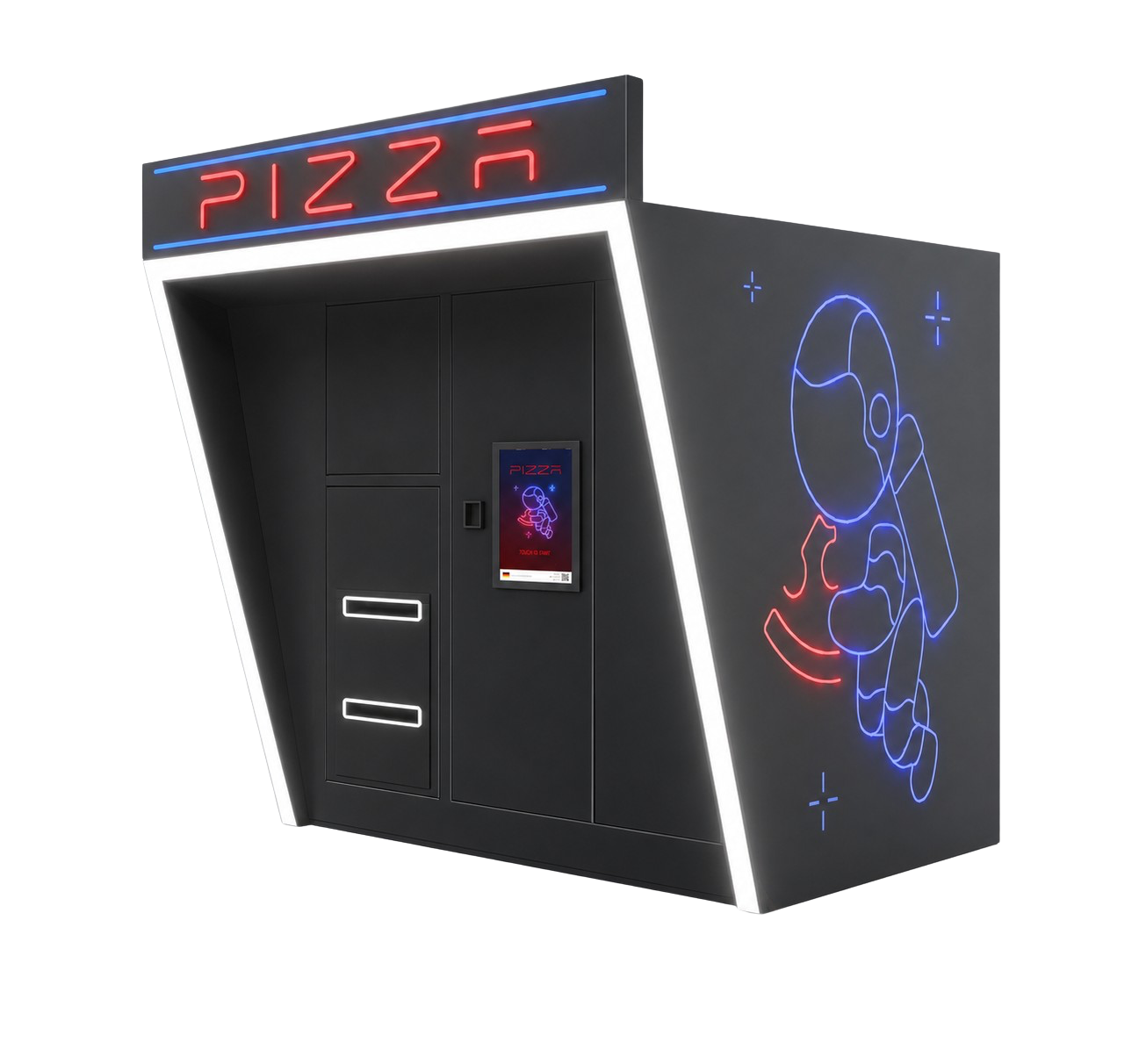 Space Pizza rendering